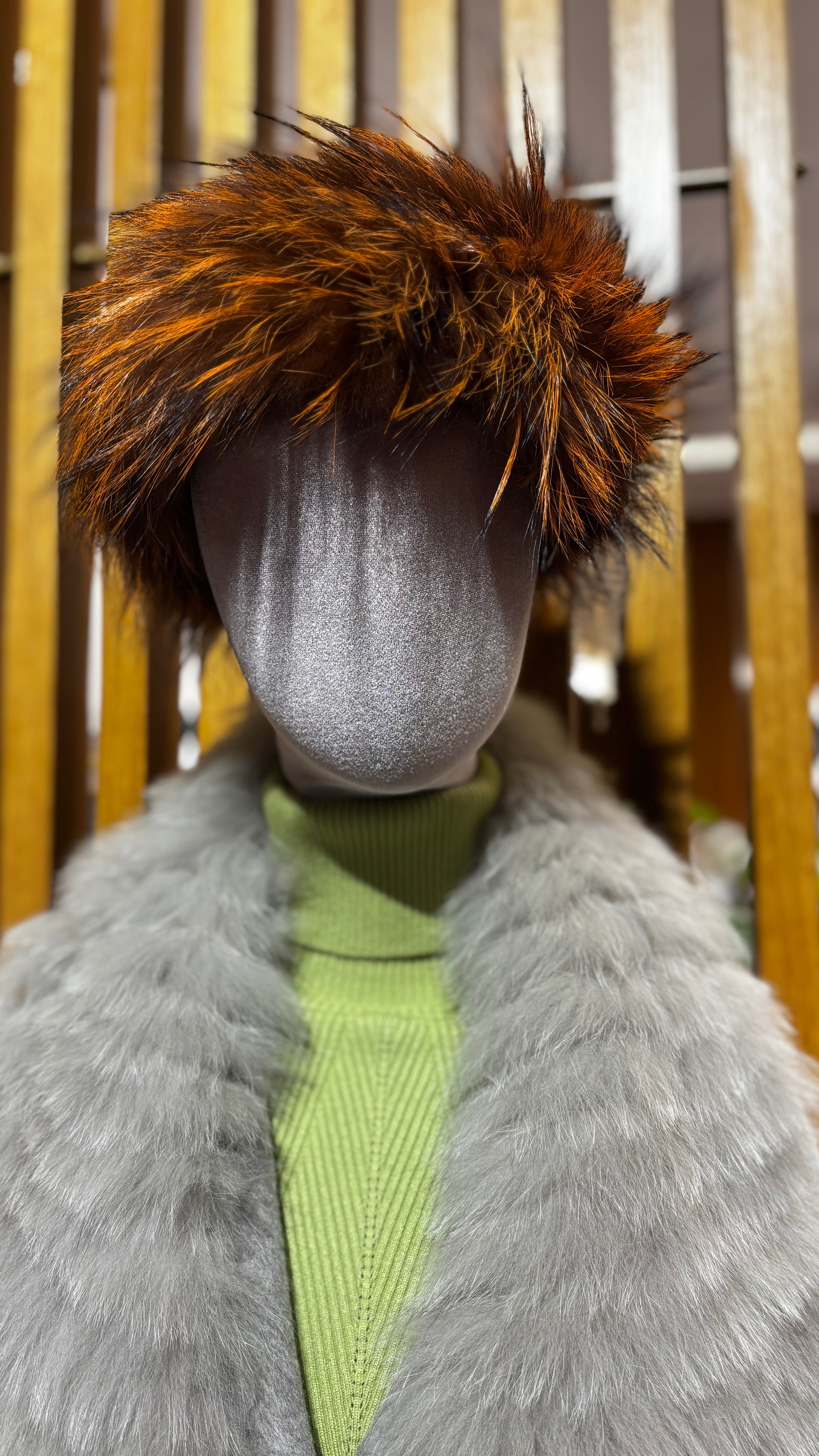 Fascia per capelli volpe