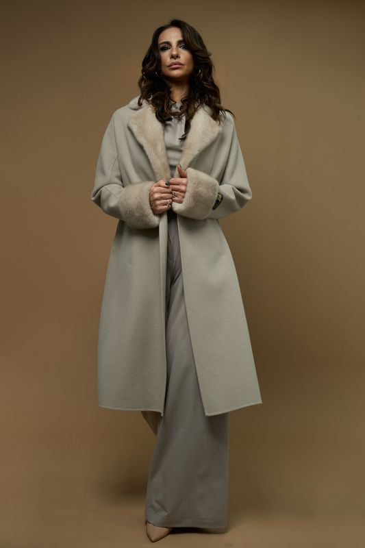 Cappotto cashmere & visone