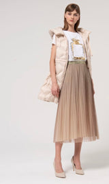 Skirt Tulle gold