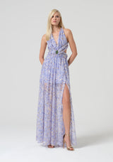 Long dress lavander